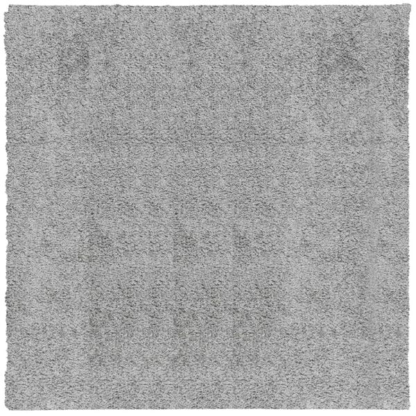 vidaXL Shaggy Rug PAMPLONA High Pile Modern Grey 240x240 cm