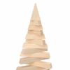 vidaXL Christmas Trees with Stand Natural 150 cm Solid pine wood