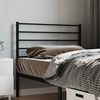 vidaXL Metal Replace Headboard Black 90 cm