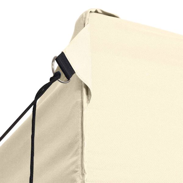 vidaXL Party Tent Folding Cream 291 x 431 x 315 cm Oxford Fabric