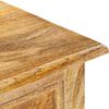 vidaXL Desk 115x45x75 cm Solid Mango Wood