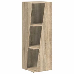 vidaXL Side Shelf 33 x 32 x 100.5 cm Engineered Wood Sonoma Oak