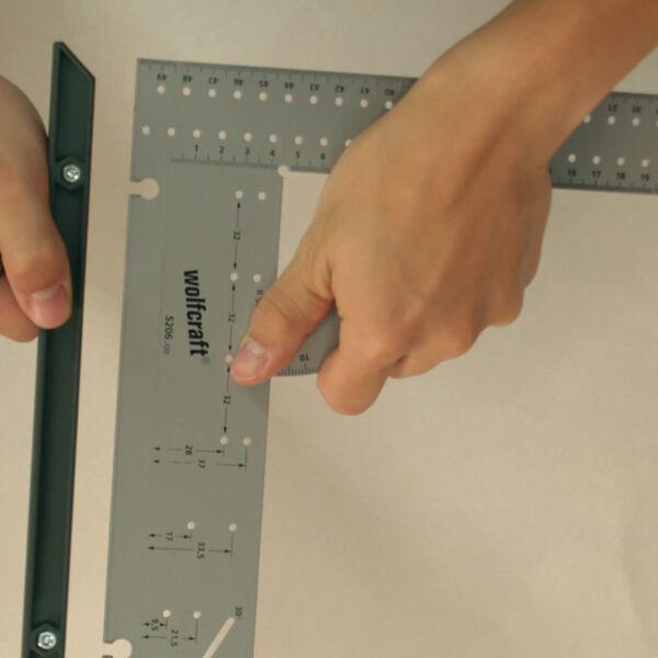 wolfcraft Universal Square 500 mm 5206000