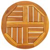vidaXL Table Top &Oslash;40x2 cm Round Solid Wood Acacia