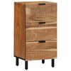 vidaXL Sideboard Natural 40 x 33.5 x 75 cm Solid Acacia Wood