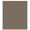 vidaXL Roller Blind Blackout Coffee 120x150 cm Fabric Width 116.6 cm Polyester