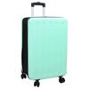 vidaXL Suitcase Folding Mint green 43 x 27 x 66 cm ABS Plastic