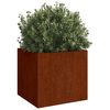 vidaXL Planter 42x40x39 cm Corten Steel