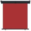 vidaXL Balcony Side Awning 165x250 cm Red