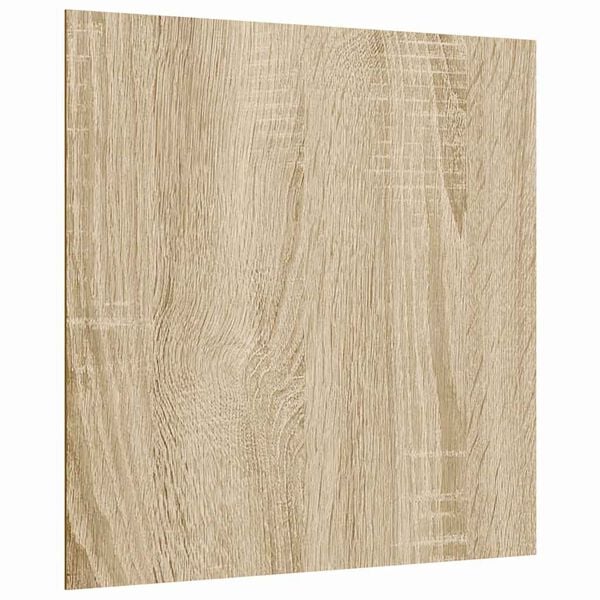 vidaXL Decor Panels 12 pcs Sonoma Oak 30 x 30 x 0.27 cm