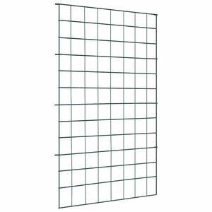 vidaXL Pond Fence Set 8 pcs Green 50 x 80 cm Steel