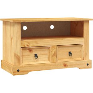 vidaXL TV Cabinet Mexican Pine Corona Range 91x43x56 cm