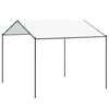 vidaXL Gazebo 4 x 4 x 2.6 m White Steel and Polyester 180 gsm