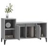 vidaXL TV Cabinet Grey Sonoma 100x35x55 cm Engineered Wood