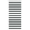 vidaXL Zebra Blind Dark Grey 105x230 cm Fabric Width 100.9 cm Polyester