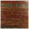 vidaXL Table Top 70x70x1,5 cm Square Solid Wood Reclaimed