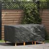 vidaXL Furniture Cover Plain Black 150 x 90 x 75 cm 420D