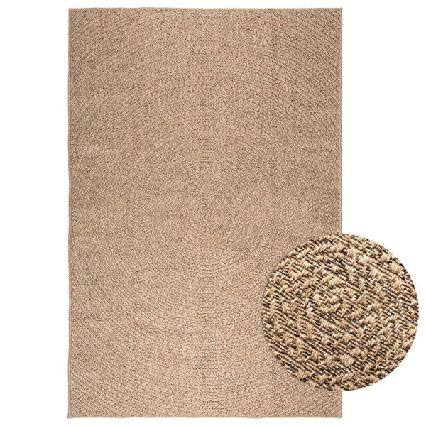 vidaXL Rug ZIZUR 200x290 cm Jute Look Indoor and Outdoor