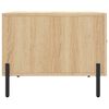 vidaXL Coffee Table Sonoma Oak 50x50x40 cm Engineered Wood