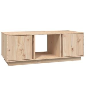 vidaXL Coffee Table 110x50x40 cm Solid Wood Pine