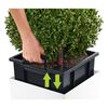 LECHUZA Planter CUBE 30 ALL-IN-ONE High-gloss White