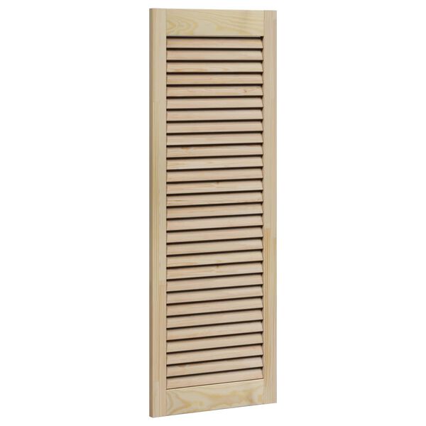vidaXL Cabinet Door 4 pcs Natural 110 x 39.5 x 2.1 cm Solid pine wood