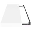 vidaXL Floating Wall Shelf White 90x23.5x3.8 cm MDF