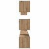 vidaXL TV Cabinet Set Wall-mounted 8 pcs Artisan Oak Engineered Wood