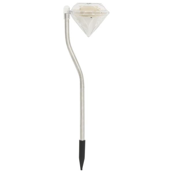 vidaXL Solar LED Garden Lights 6 pcs 9x7.8x29.5 cm