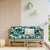 vidaXL Corner Sofas with Cushions 2 pcs Impregnated Wood Pine