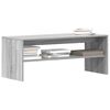 vidaXL TV Cabinet Grey Sonoma 100x40x40 cm Engineered Wood