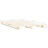 vidaXL Pallet Bed Frame without Mattress 200x200 cm Solid Wood Pine