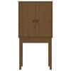 vidaXL Highboard Honey Brown 60x40x120 cm Solid Wood Pine