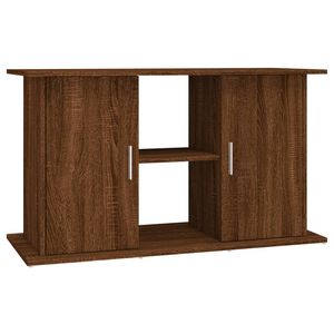 vidaXL Aquarium Stand Brown Oak 101x41x58 cm Engineered Wood