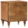 vidaXL Bedside Cabinet 40x33x46 cm Solid Wood Mango