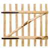 vidaXL Single Fence Gate Hazel Wood 100x100 cm