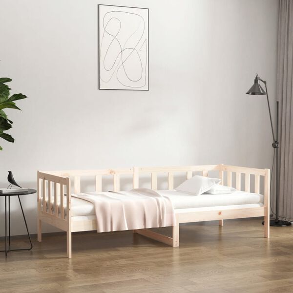 vidaXL Day Bed without Mattress 80x200cm Solid Wood Pine