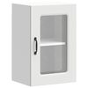 vidaXL Kitchen Wall Cabinet with Glass Door "Kalmar" White