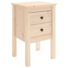 vidaXL Bedside Cabinet 40x35x61,5 cm Solid Wood Pine