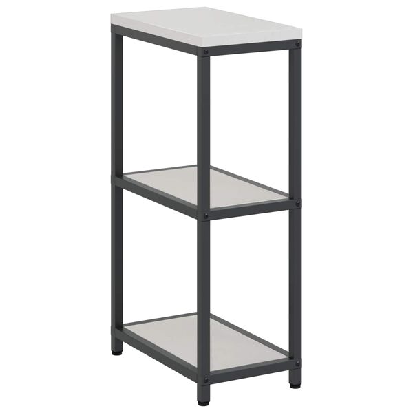 vidaXL Kitchen Storage with Shelf Silver 30 x 50 x 92 cm Steel