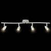vidaXL Ceiling Spotlight Matt nickel 58.5 x 15 x 12 cm Steel