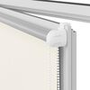 vidaXL Roller blind blackout 164.4x175 cm Fabric Width 160 cm off white