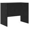vidaXL Desk Black Oak 90 x 50 x 76 cm