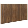 vidaXL Bed Headboard Brown Oak 160x1.5x80 cm Engineered Wood