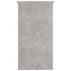 vidaXL Desk Concrete Grey 80x40x75 cm Engineered Wood
