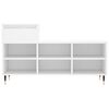 vidaXL Shoe Cabinet White 102x36x60 cm Engineered Wood