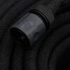 vidaXL Garden Soaker Hose Black 0.6" 50 m Rubber