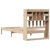 vidaXL Bookcase Bed without Mattress 90x200 cm Solid Wood Pine