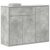 vidaXL Sideboard Concrete Grey 88x30x70 cm Engineered Wood