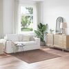 vidaXL Anti-slip Shaggy Rug Brown 160 x 160 cm PP